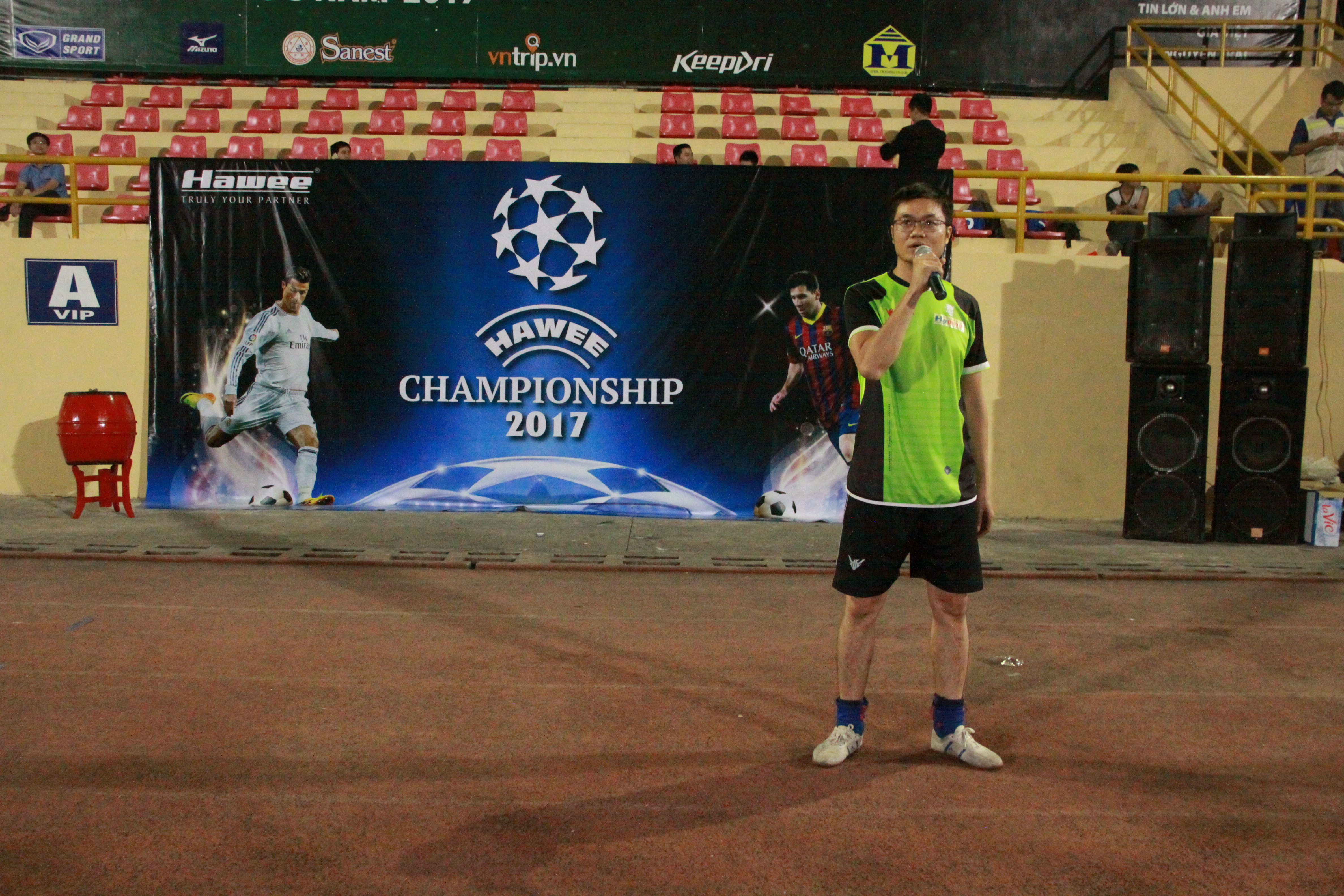 Nguyen Van Phuc - captain of An Binh City team